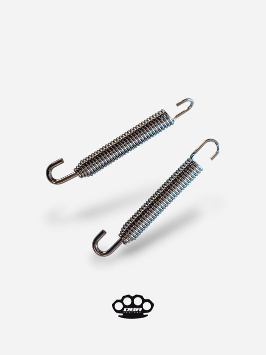 DBR Pareja Muelles Tubo Escape Ø12x85