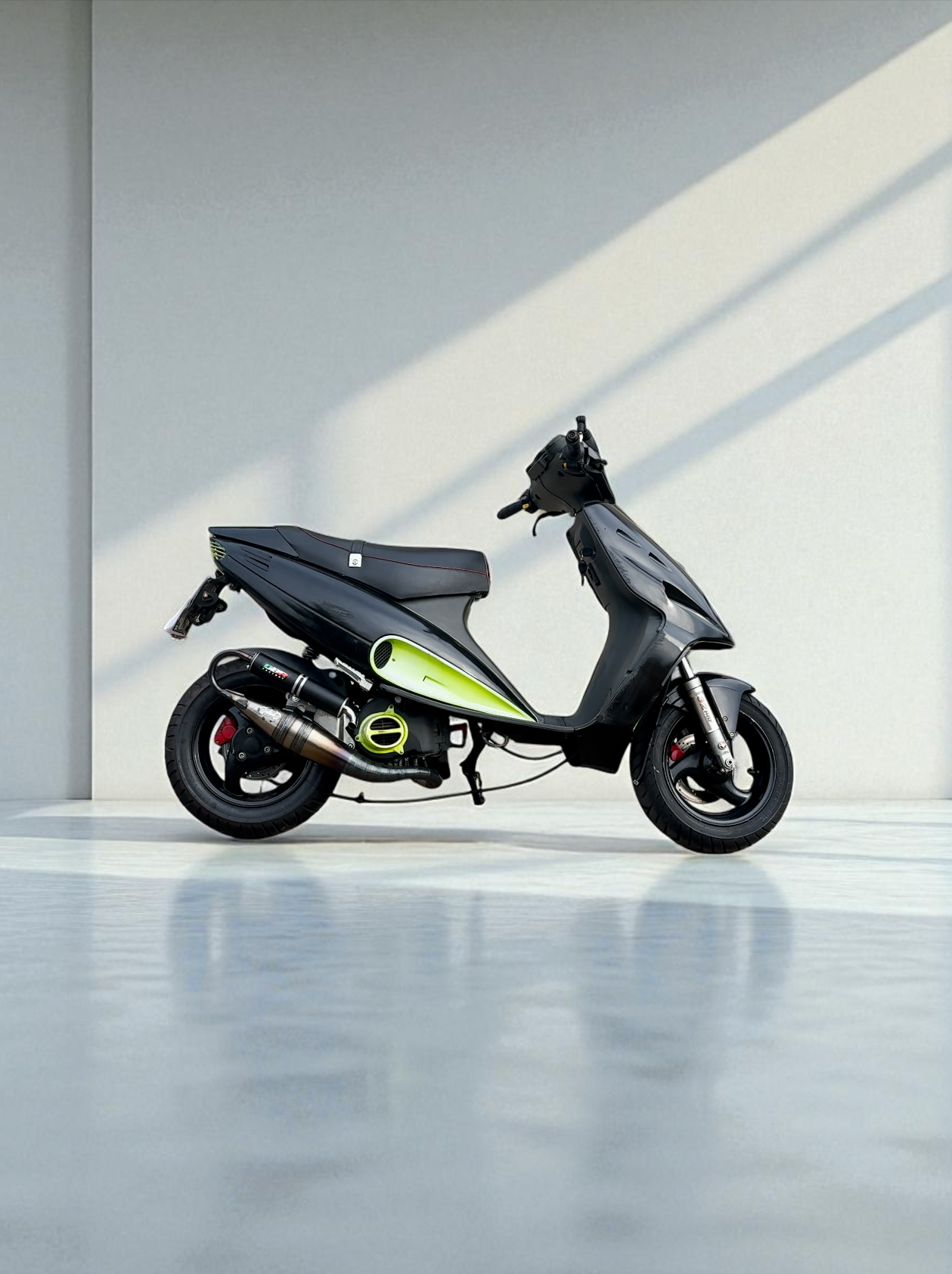 Marmitta DBR Malaguti Phantom F12 100cc Motore Morini – DBR Factory