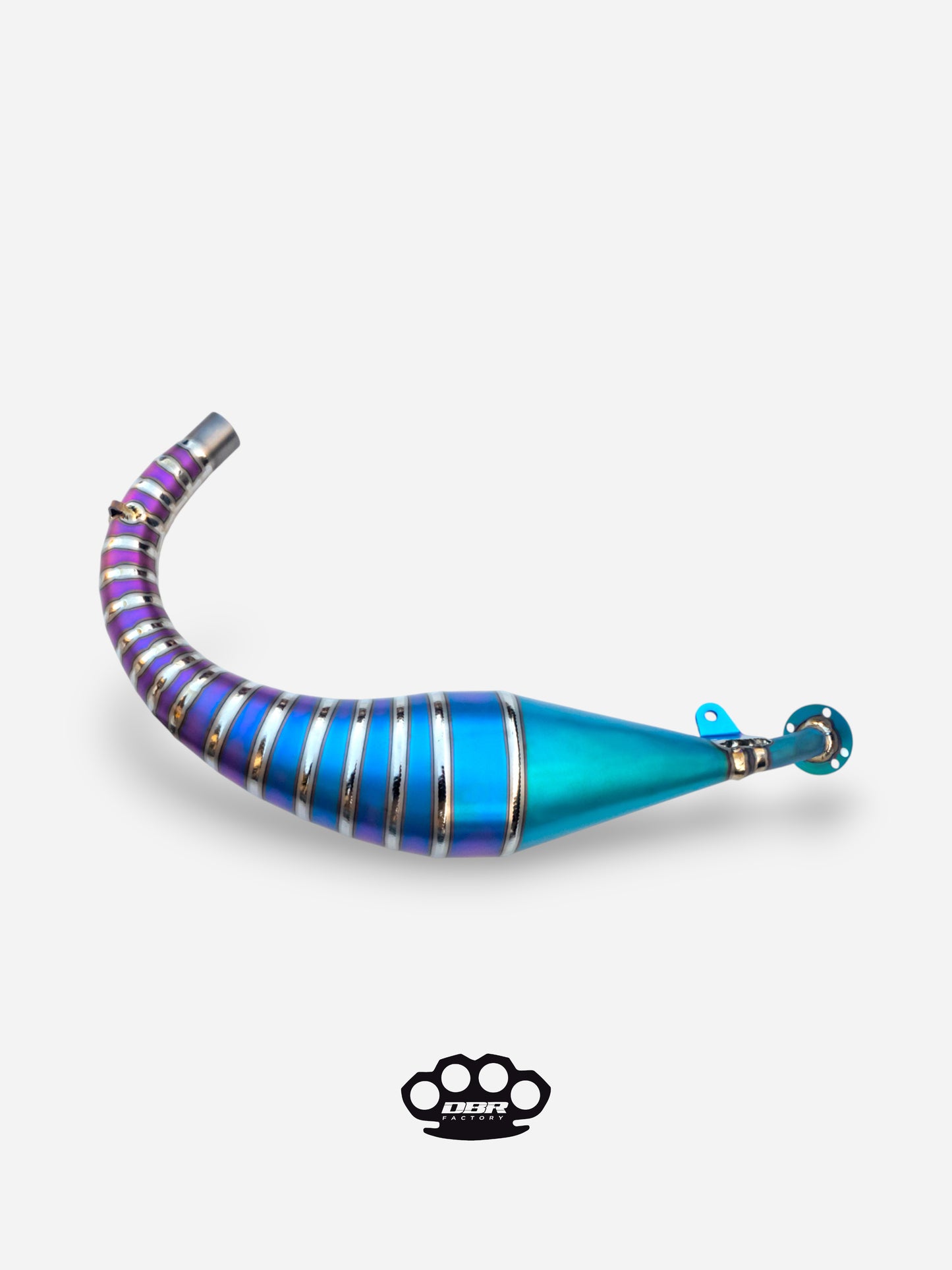 Uitlaat DBR 50/100cc Superfast Bassa Titanium