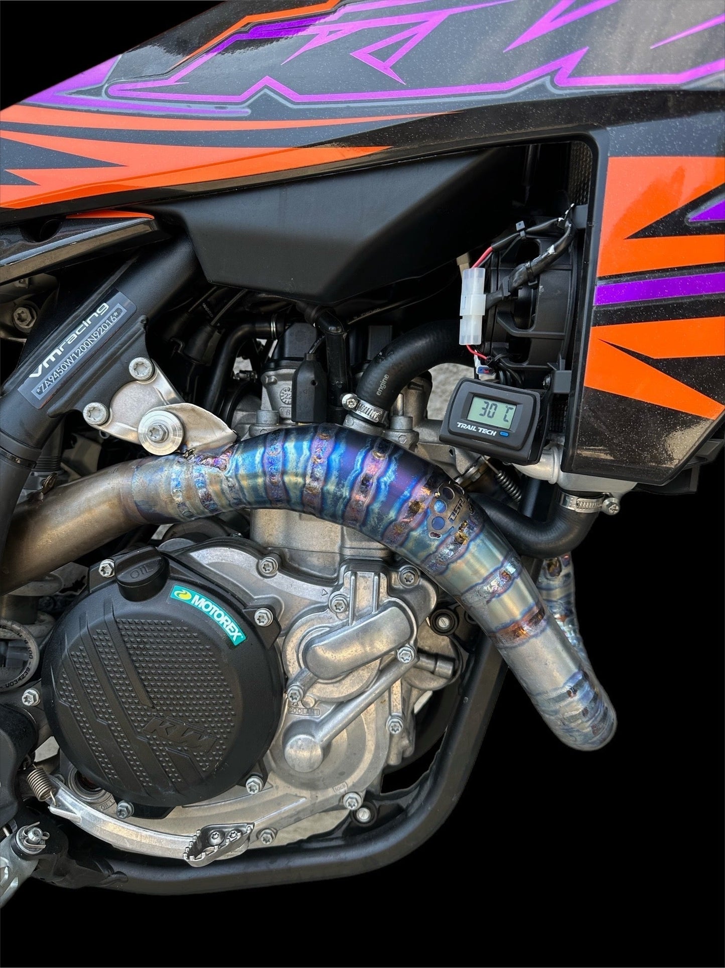 Scarico 4T KTM SXF 2016/2018 Titanium