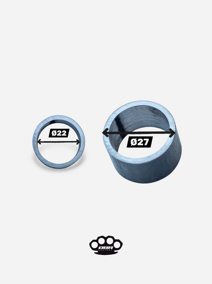 Aanpassingsbus Ø22/Ø27 Bromfiets