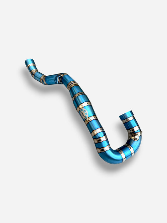 Collettore di Scarico DBR 4T Titanium - KTM 450-530 (2008-2016), Husqvarna 450 FE/FC (2014-2016), Husaberg 450 FE/FC (2009-2014) - DBR Factory