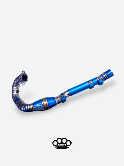 Collettore di Scarico DBR 4T Titanium - KTM SMC 2008-2014, Husqvarna 701 2016-2024, Gas Gas ES/SM 700 2022-2024 - DBR Factory