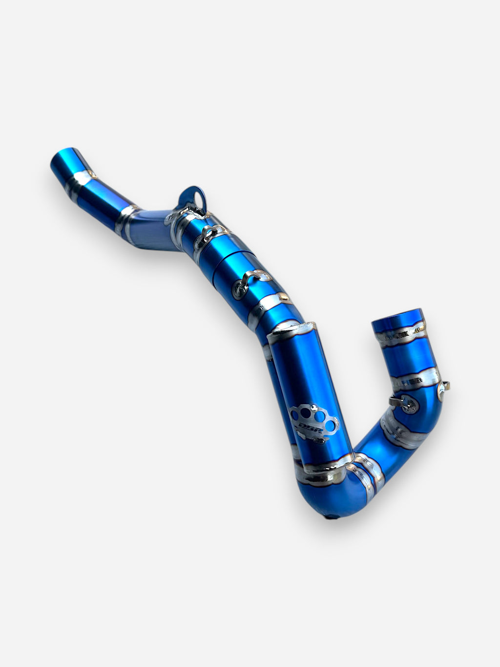 Collettore di Scarico DBR 4T Titanium + Powerbomb - KTM: EXC-F 450 (2020-2023), Husqvarna: 450 FE (2020-2023) e Husqvarna: 501 FE (2020-2023) - DBR Factory