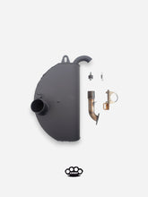 Carica l'immagine nel visualizzatore di Gallery, DBR CityBox per Vespa Smallframe 125-190cc Cerakote BLACK Antiruggine