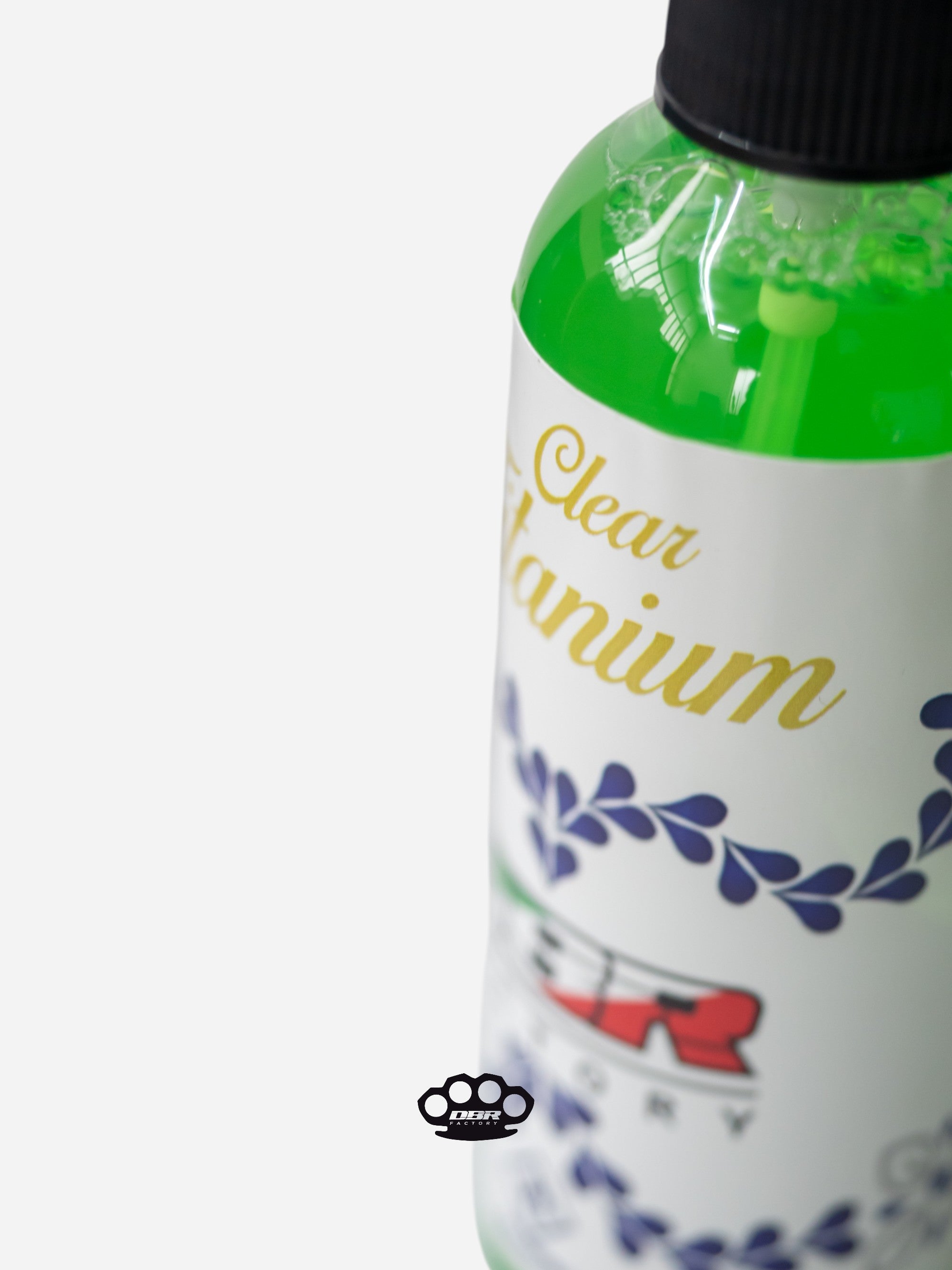 DBR Clear Titanium - Spray Detergente per Scarichi in Titanio e Acciaio