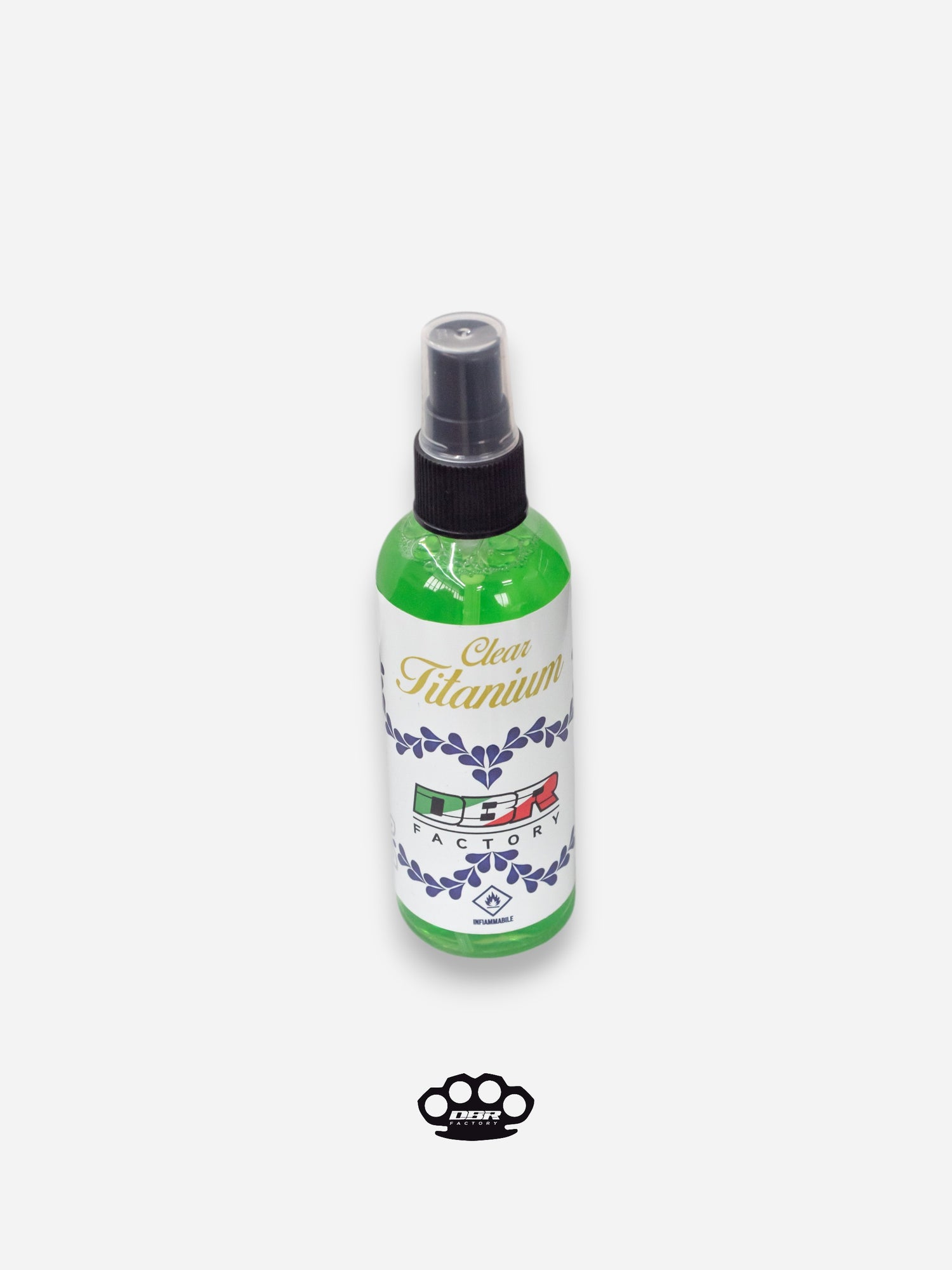 DBR Clear Titanium - Spray Detergente per Scarichi in Titanio e Acciaio