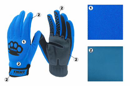 DBR Winter Touch Pro - Guanti Da Moto Invernali in Neoprene