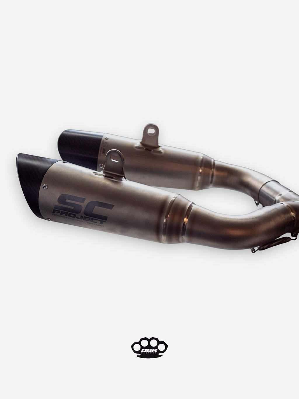 DBR Scarico Completo in Titanio DUCATI HYPERMOTARD 950 - SP 2019-2023 - DBR Factory