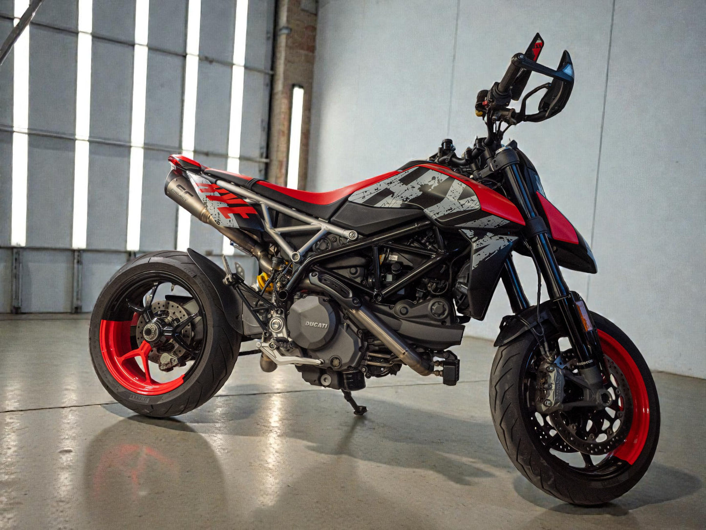 DBR Scarico Completo in Titanio DUCATI HYPERMOTARD 950 - SP 2019-2023