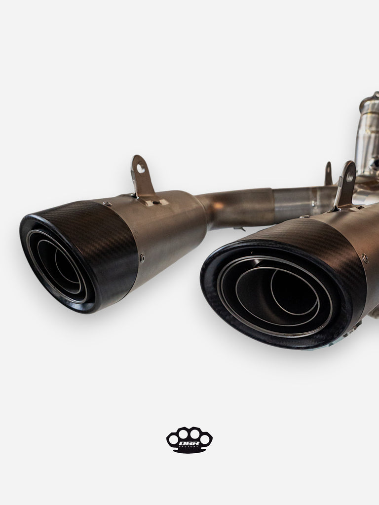 DBR Coppia Terminali in Titanio DUCATI HYPERMOTARD 950 - SP 2019-2023 - DBR Factory