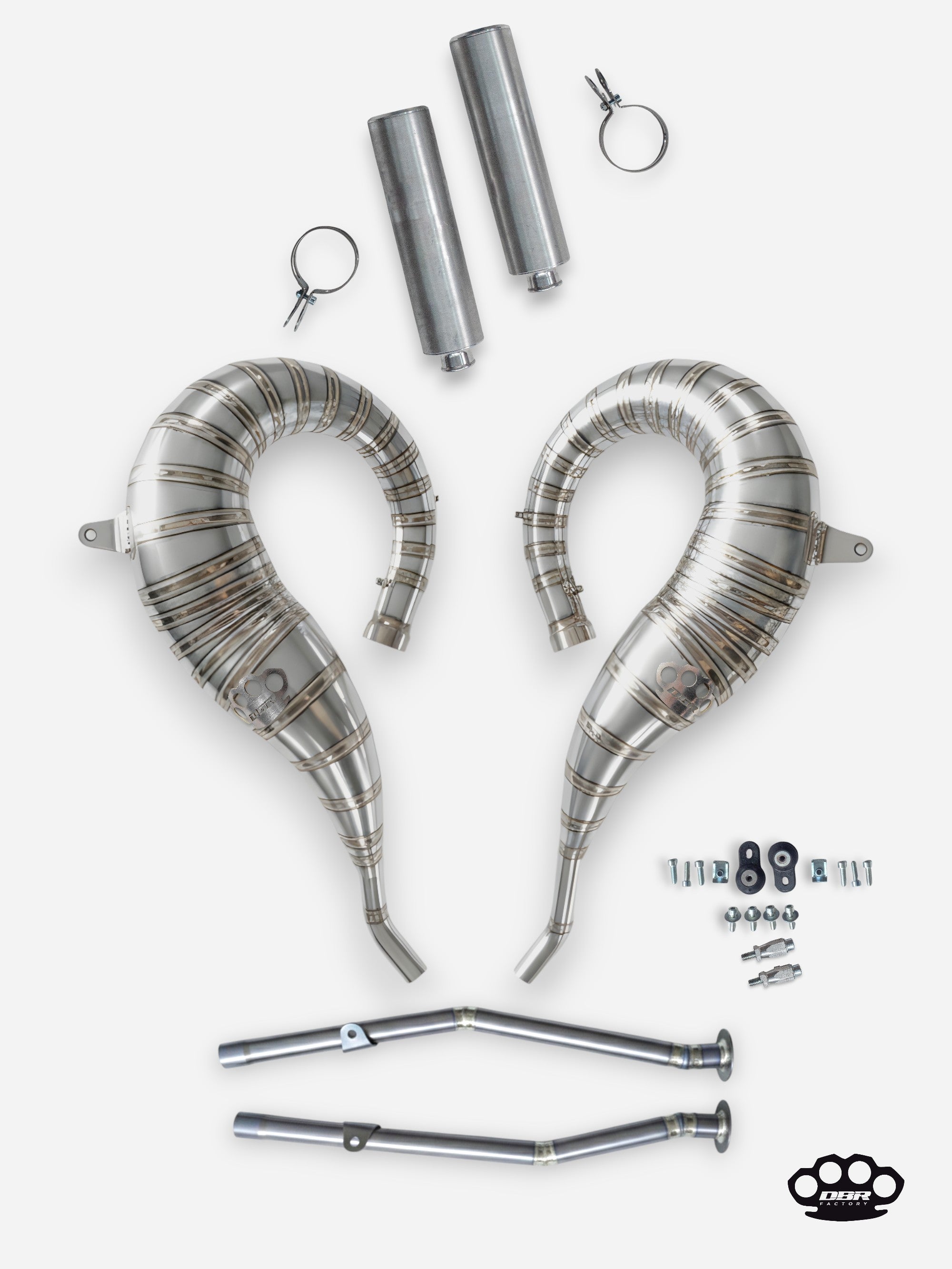 DBR Titanium Full Exhaust - Yamaha Banshee 350 1988-2009 | 350cc-470cc