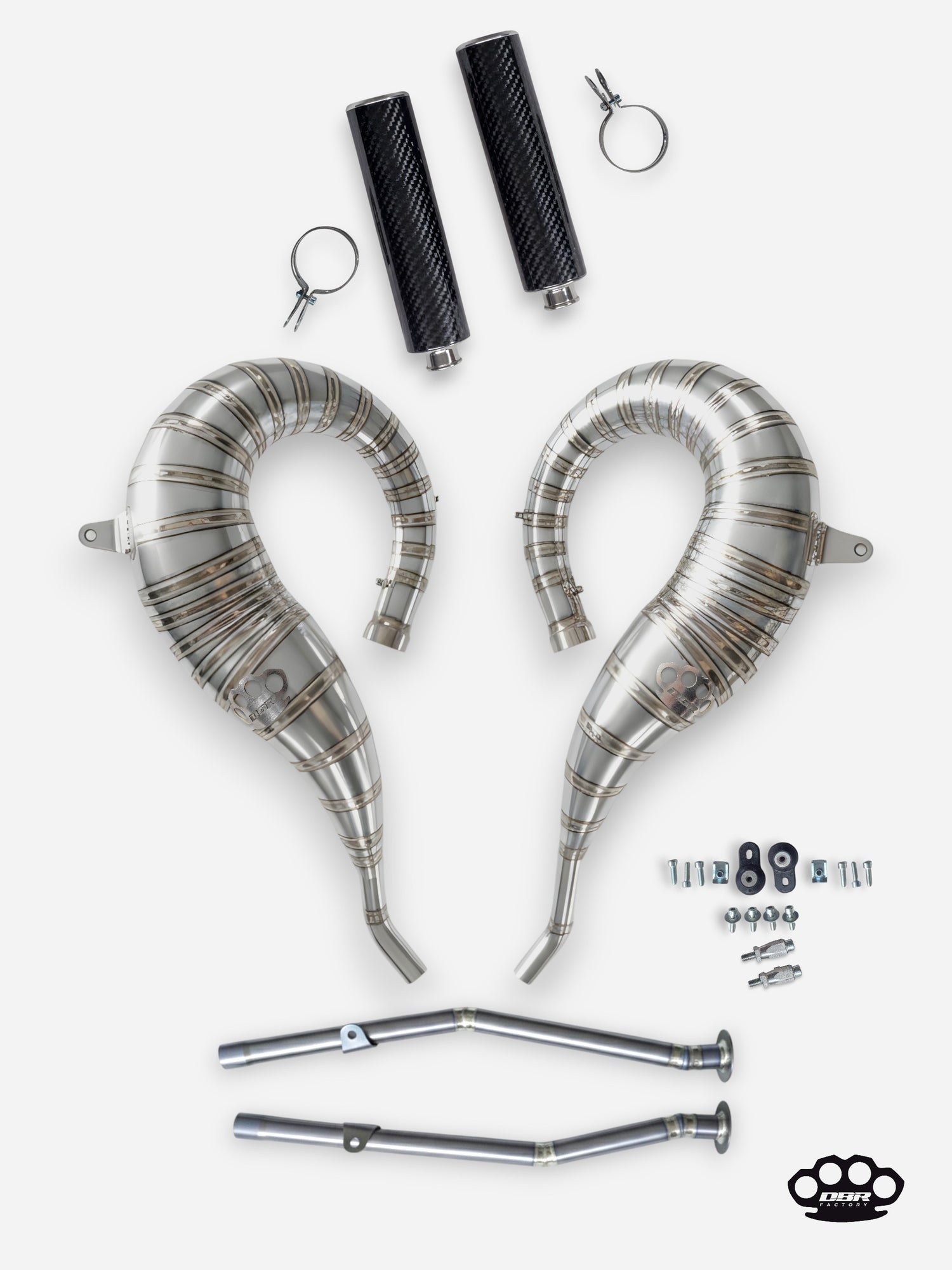 DBR Titanium Full Exhaust - Yamaha Banshee 350 1988-2009 | 350cc-470cc