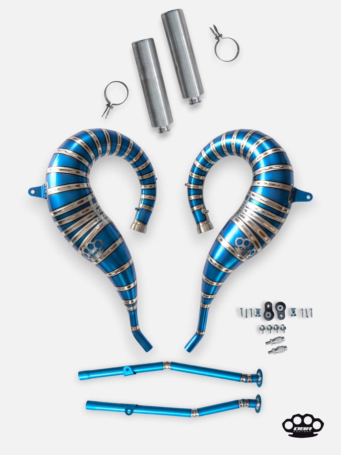 DBR Scarico Completo in Titanio per YAMAHA BANSHEE 350CC ATV 1988–2009 - DBR Factory