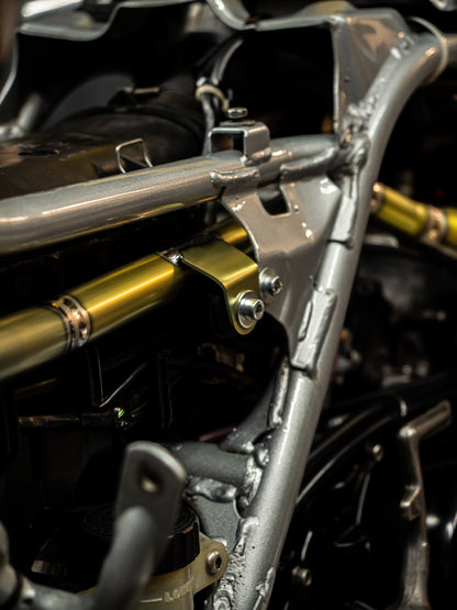 DBR Compleet titanium uitlaatsysteem voor YAMAHA BANSHEE 350CC ATV 1988–2009