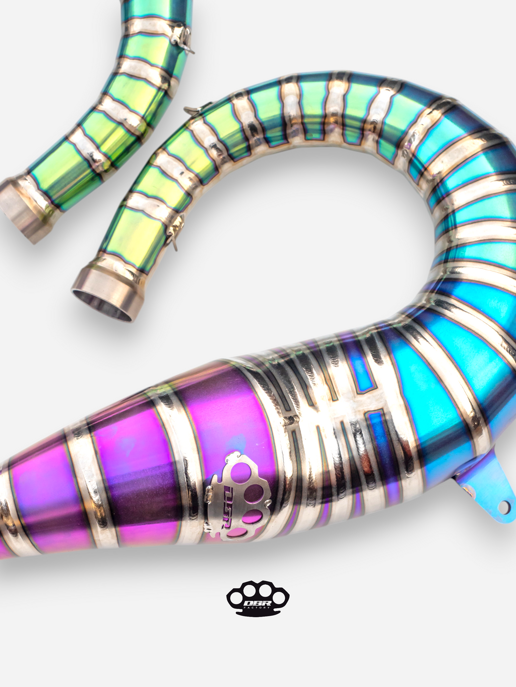 DBR 钛合金全排气管，适用于1988–2009年款YAMAHA BANSHEE 350cc至470cc ATV