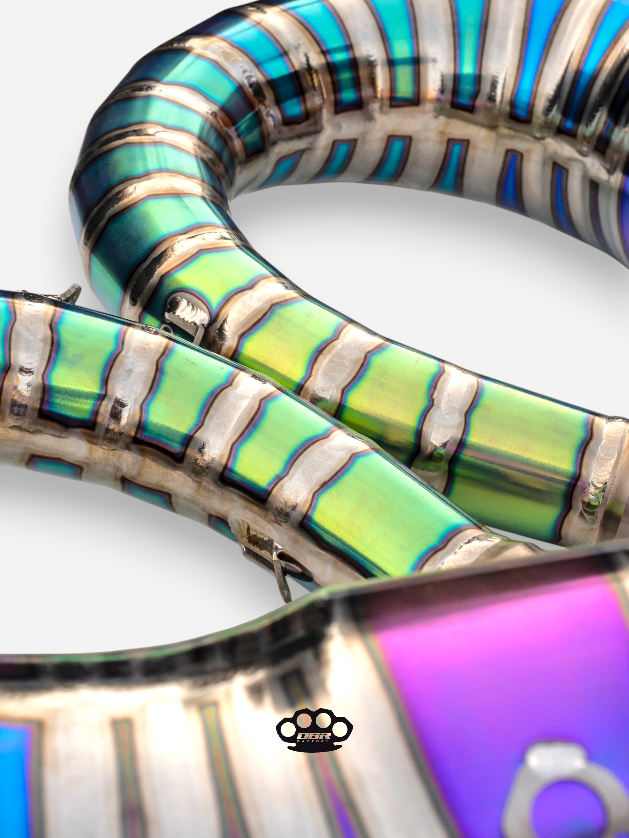 DBR 钛合金全排气管，适用于1988–2009年款YAMAHA BANSHEE 350cc至470cc ATV