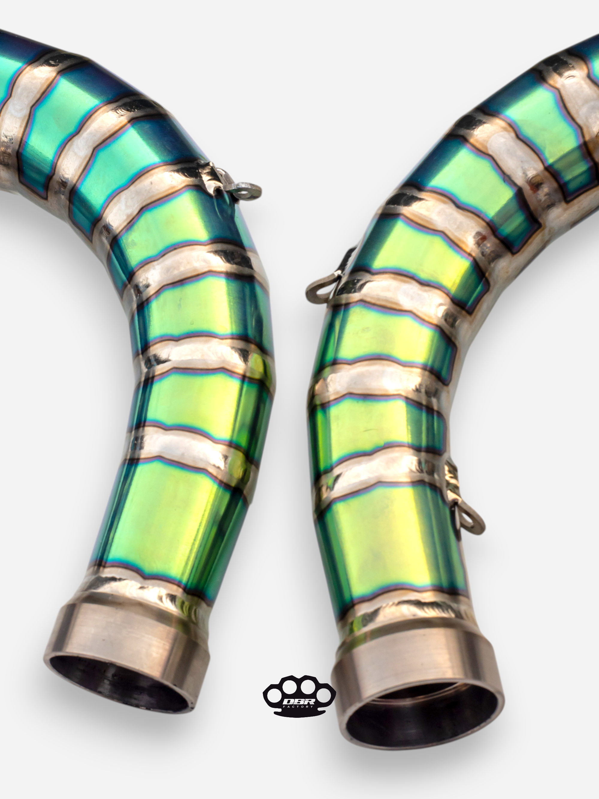 DBR 钛合金全排气管，适用于1988–2009年款YAMAHA BANSHEE 350cc至470cc ATV