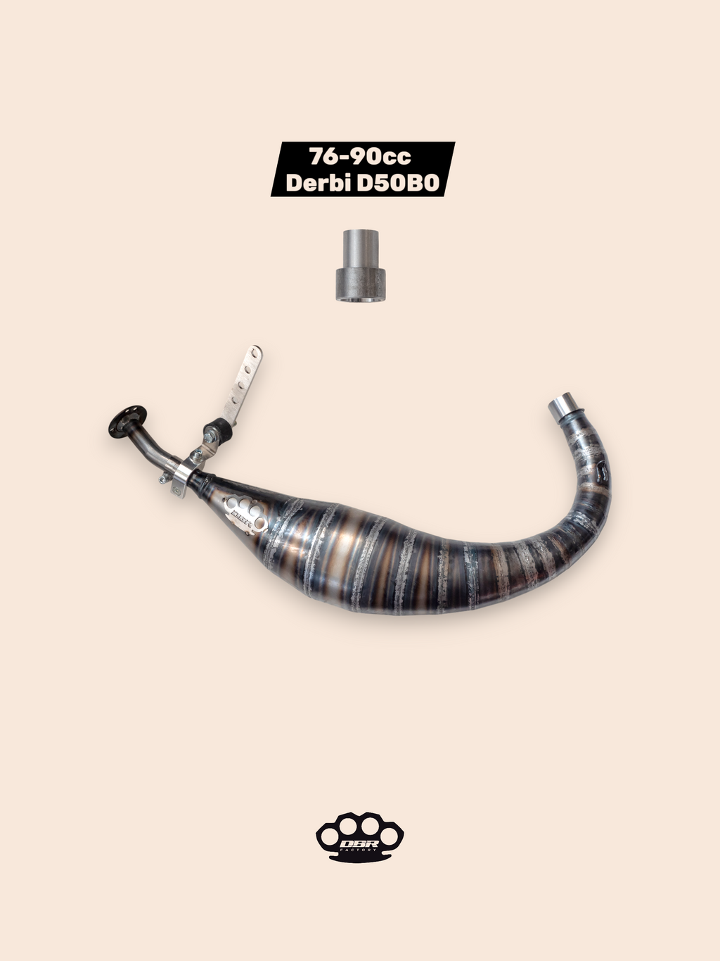 DBR Scarico Derbi D50B0 Superfast Bassa