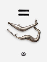 Carica l'immagine nel visualizzatore di Gallery, DBR Scarico in Titanio per RIMAR MOTORS 587/500cc con Silenziatore Twill - DBR Factory