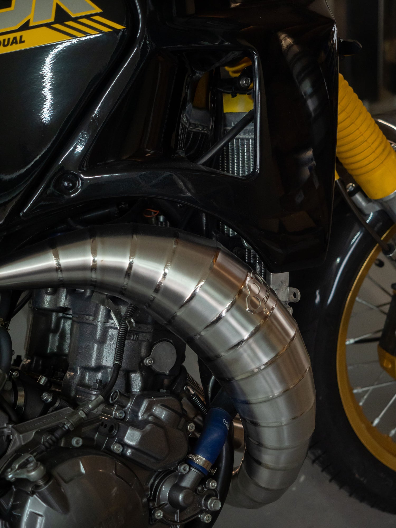 DBR Scarico in Titanio per YAMAHA TDR 250cc