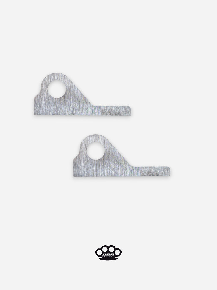 DBR Staffe di supporto cavalletto centrale per slitta rinforzata – A saldare