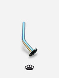 DBR Tubo Ferro Collegamento Scarico - Silenziatore 50-100cc Alto
