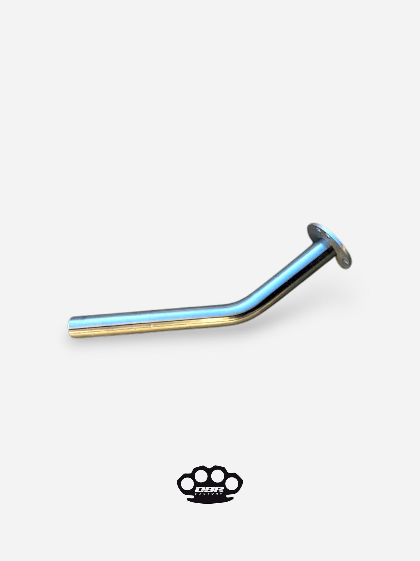 DBR Tube en fer de raccordement d'échappement - Silencieux 50-100cc Haut