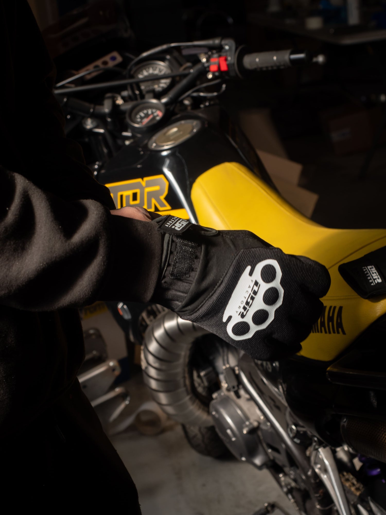 DBR Guanti da Moto e da Cross in Neoprene Touch Pro
