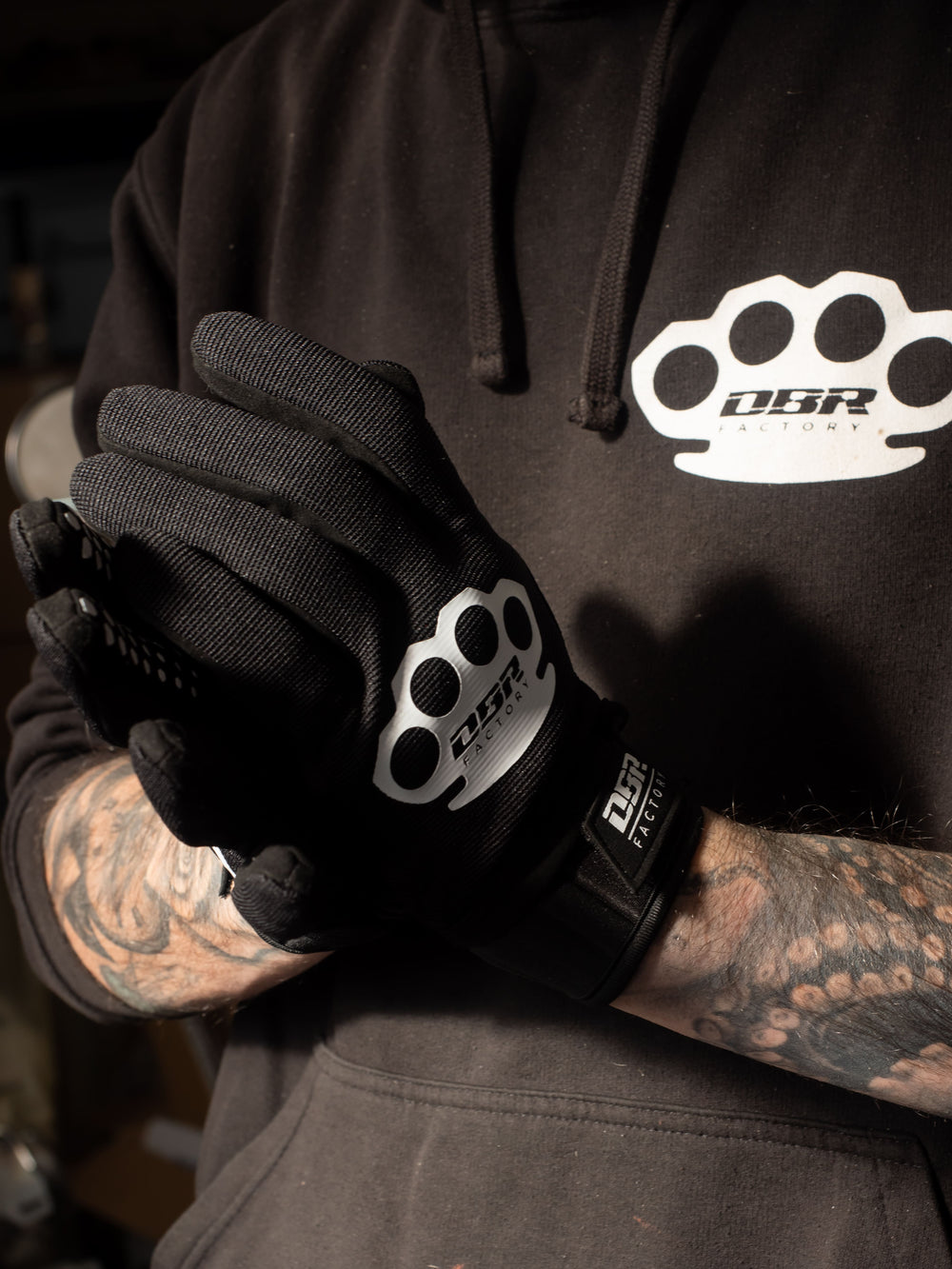 DBR Guanti da Moto e da Cross in Neoprene Touch Pro