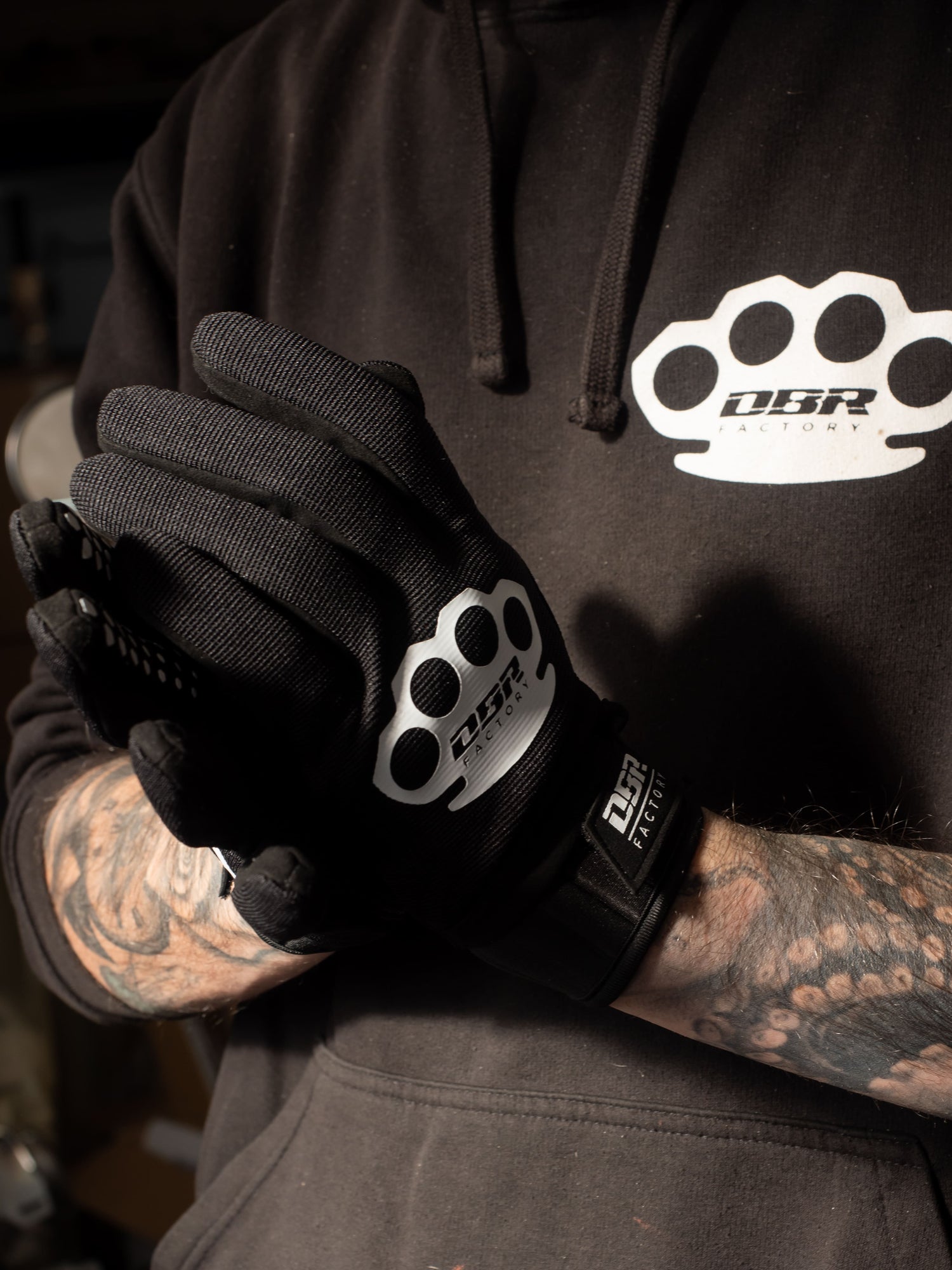 DBR Guanti da Moto e da Cross in Neoprene Touch Pro