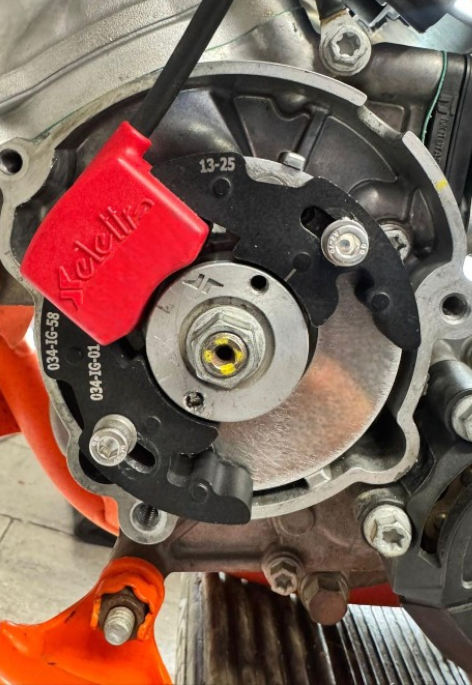 Statore Selettra - KTM Sx 50 Minicross con Placa de Adaptación Carter