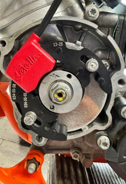Statore Selettra - KTM Sx 50 Minicross con Placa de Adaptación Carter
