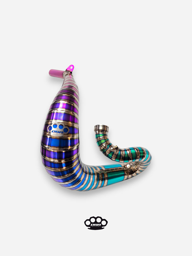 DBR Scarico 250-300cc Titanio Husaberg TC-TE dal 2011 al 2014