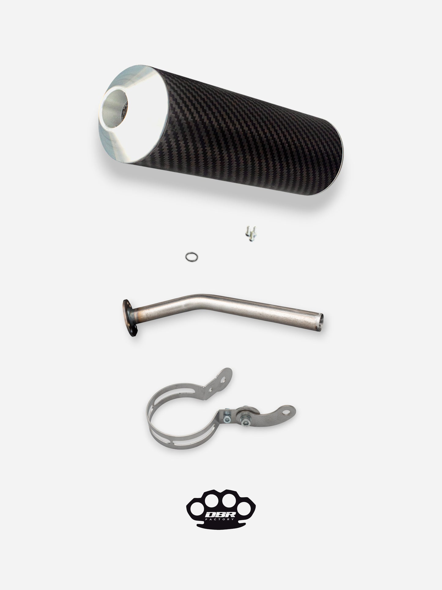 Kit Silenziatore DBR 50/100cc Hoog Doorlaat