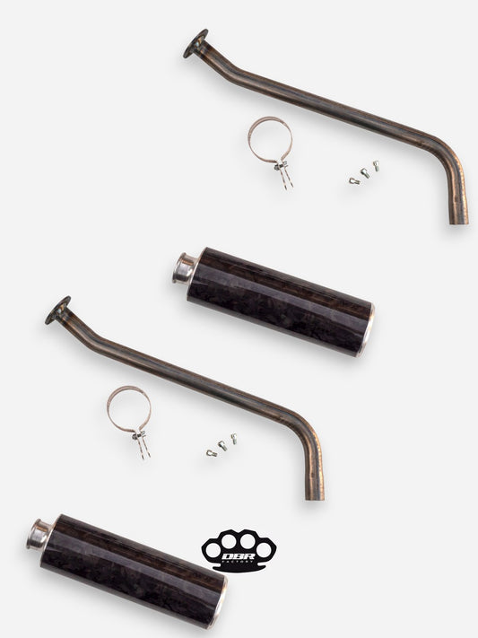 Kit Silenziatore DBR per YAMAHA BANSHEE 350CC ATV