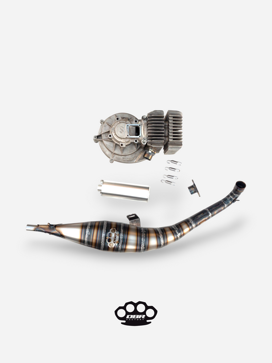 Marmitta DBR GP01 per Simonini 4P – Gruppi Termici Scooter