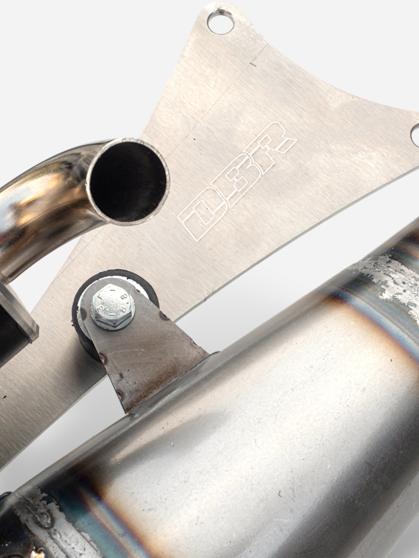 DBR Minarelli 横置排气管 - 中间排气 70cc