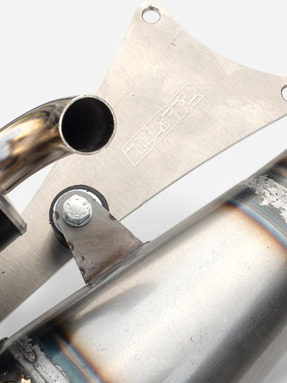 DBR Minarelli 横置排气管 - 中间排气 70cc