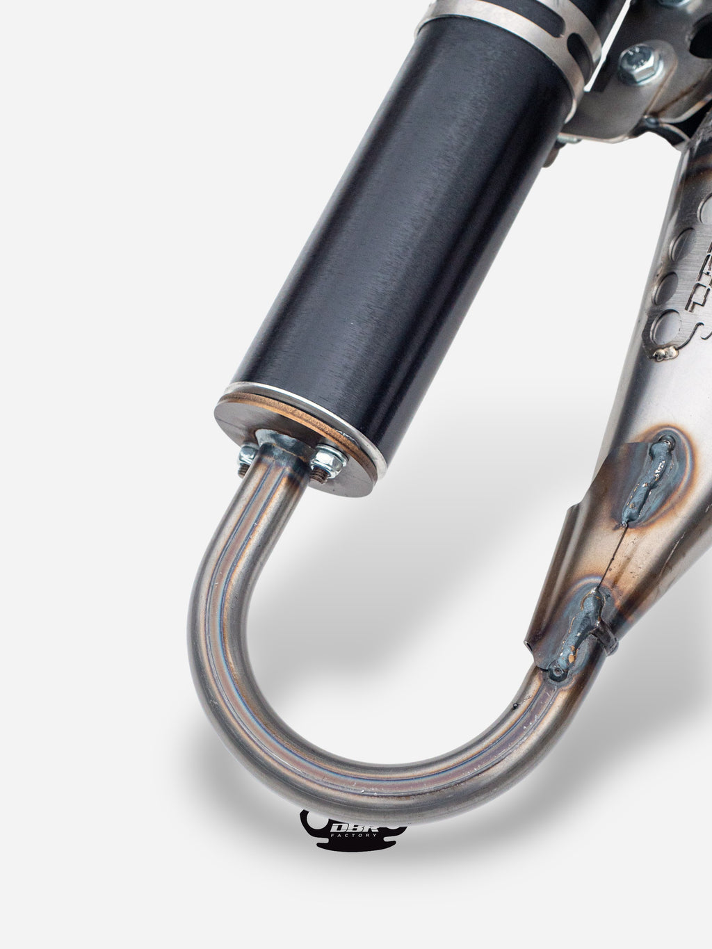 Marmitta DBR Minarelli Verticale Base - MBK Booster Spirit, Next Generation e Stunt - Yamaha Zuma e Slider - DBR Factory