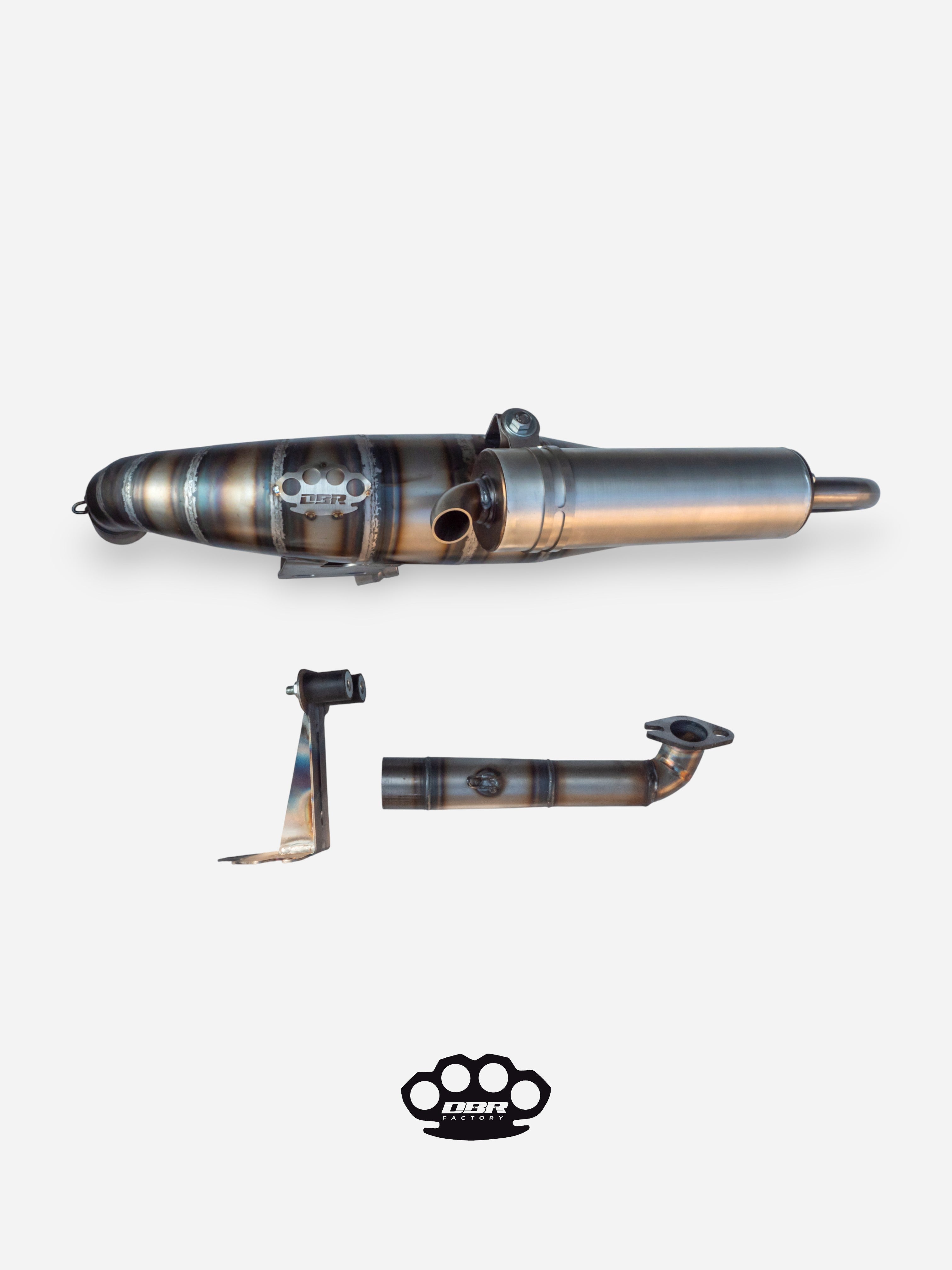 DBR Auspuff Piaggio Ape Performance