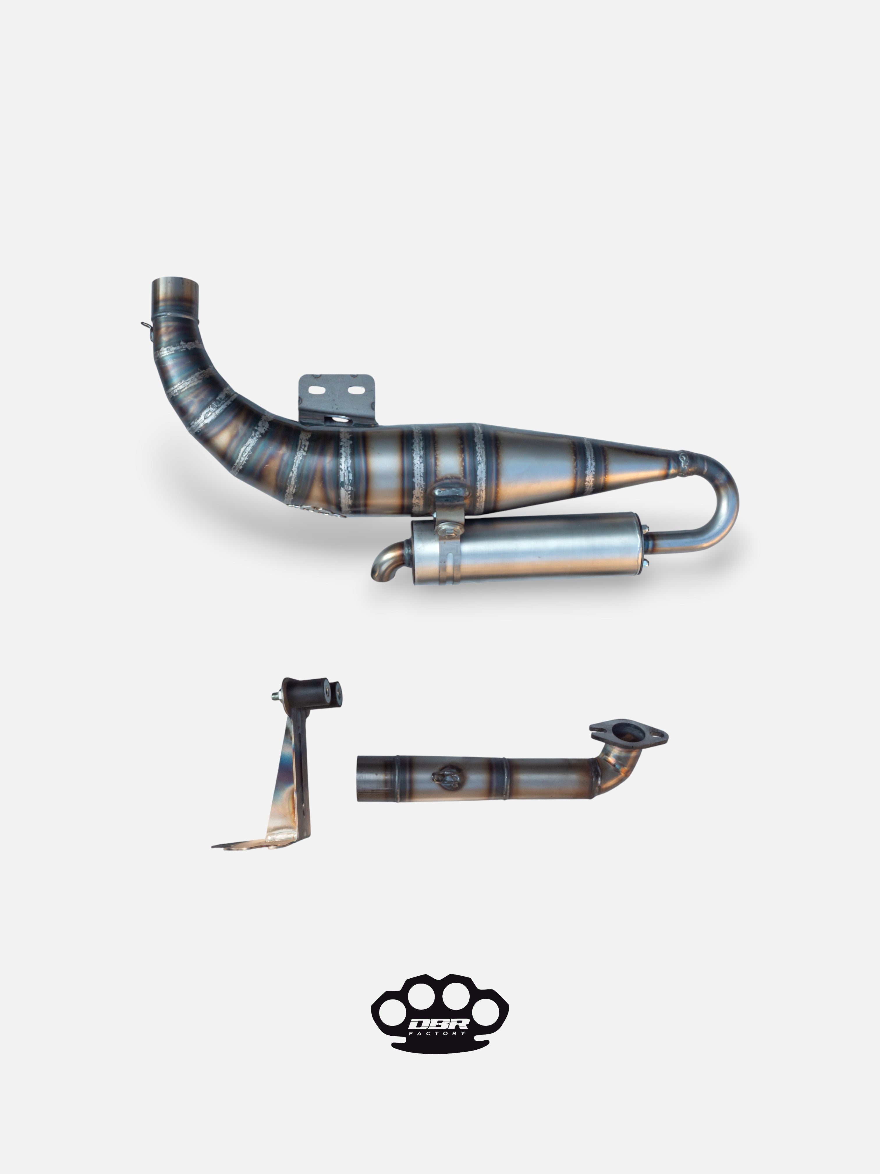 DBR Auspuff Piaggio Ape Performance