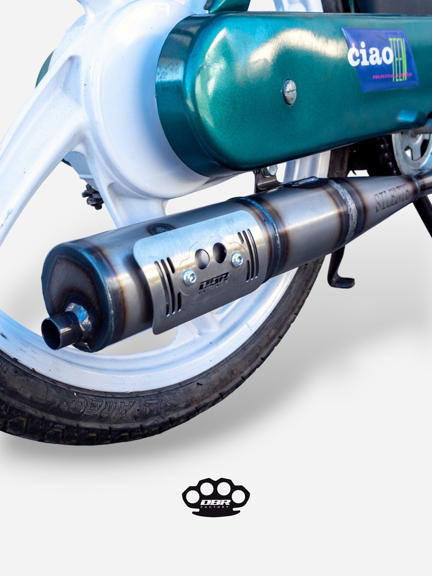 Marmitta DBR Silente - Scarico Piaggio/Gilera