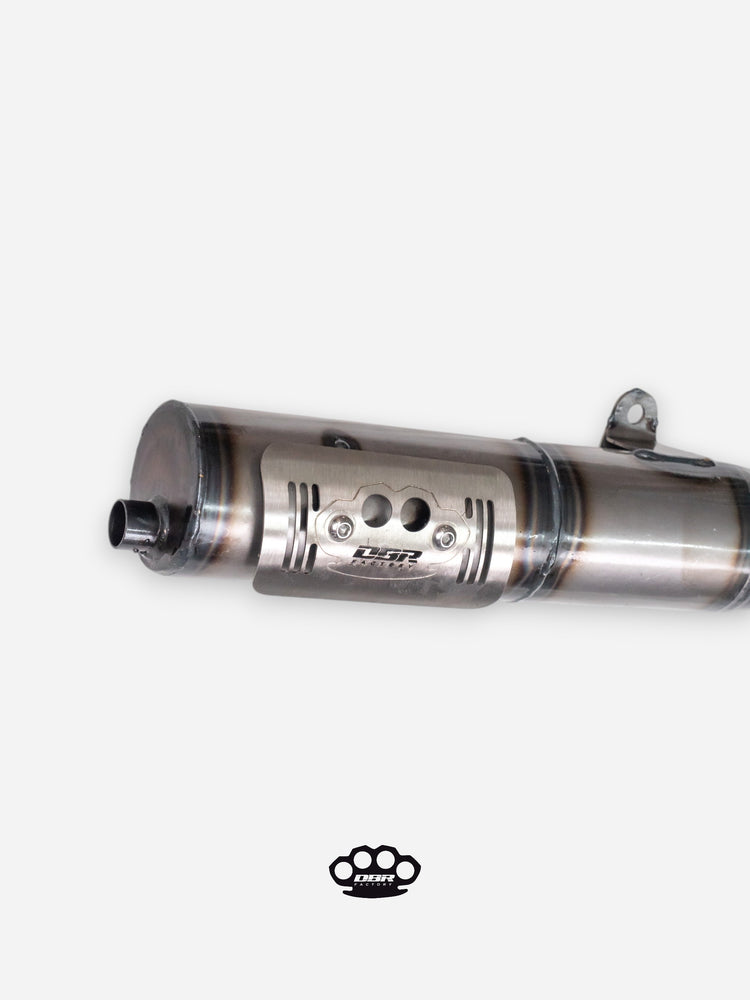 Marmitta DBR Silente - Scarico Piaggio/Gilera Ø27