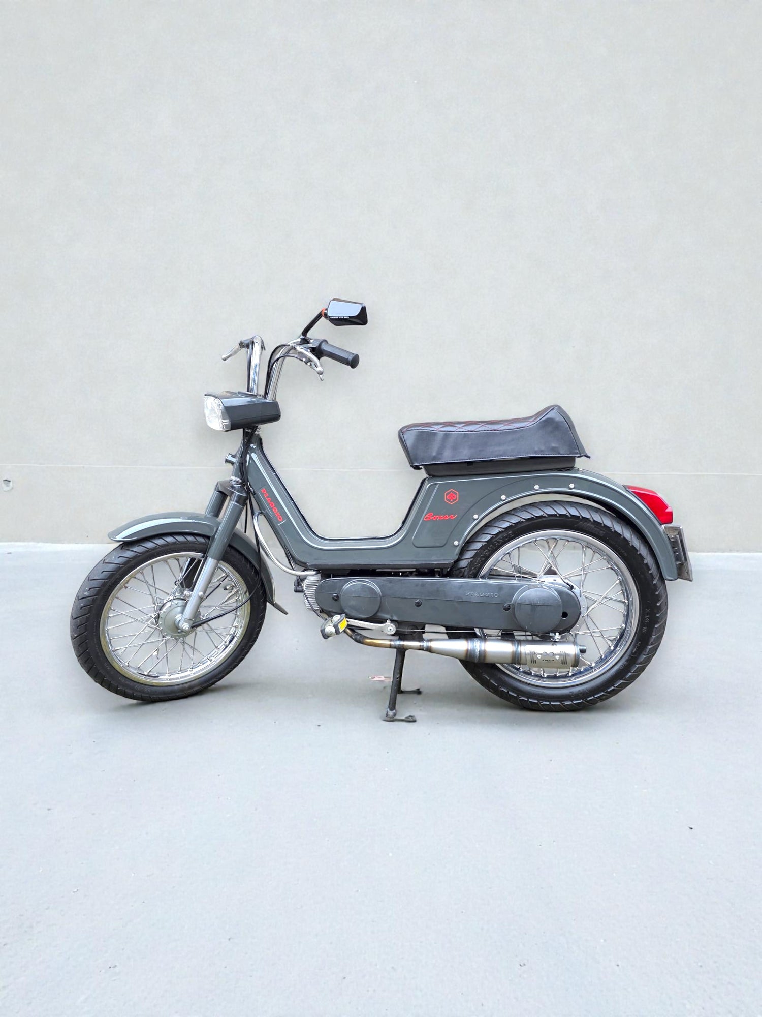 Marmitta DBR Silente - Scarico Sinistra Piaggio Boxer - DBR Factory