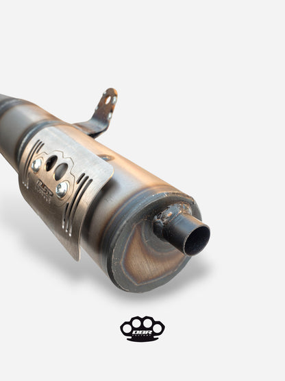 Marmitta DBR Silente - Scarico Sinistra Piaggio Boxer