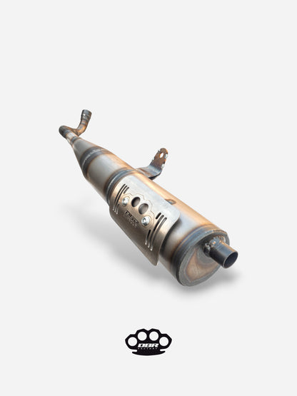 Marmitta DBR Silente - Scarico Sinistra Piaggio Boxer