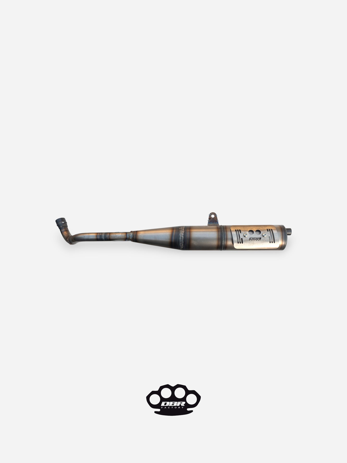 Marmitta DBR Silente - Scarico Sinistra Piaggio Boxer