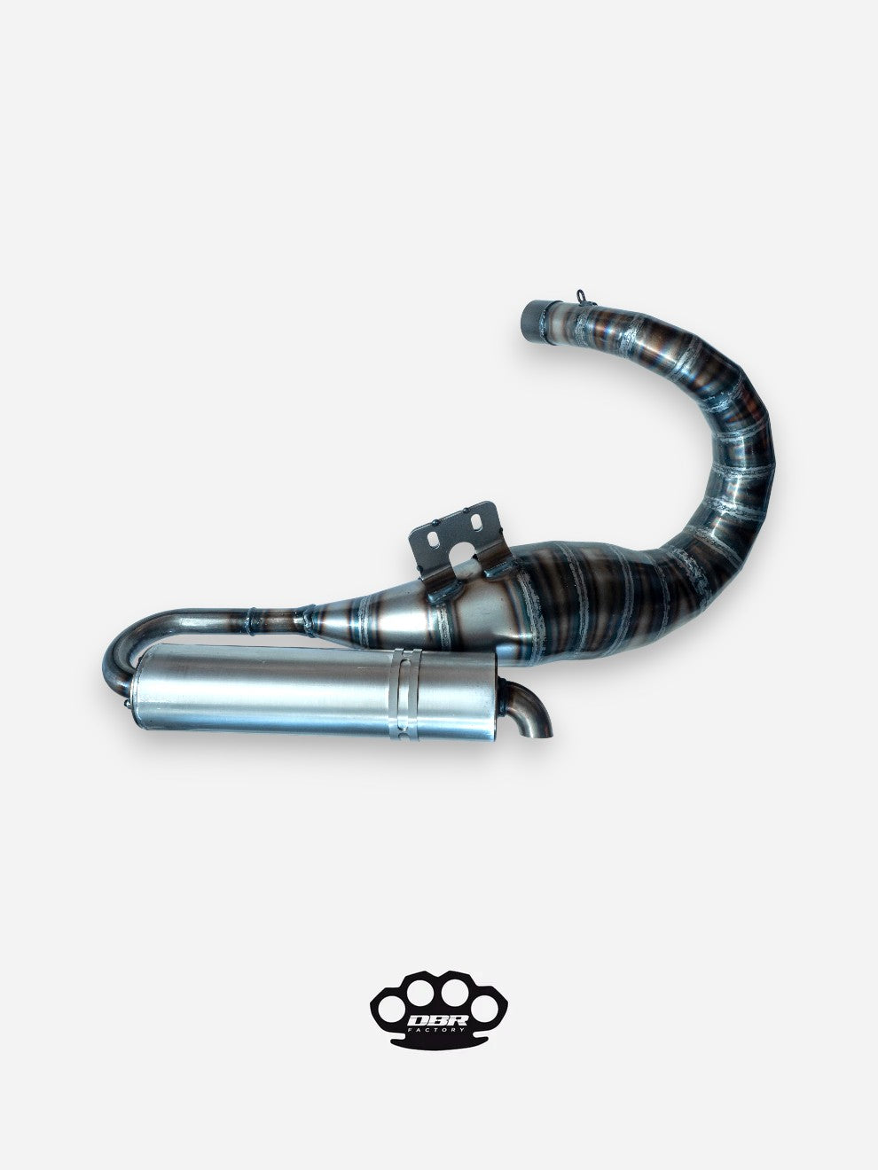 Marmitta espansione racing DBR VIPER per Vespa 50 - 90 - Special L N R - 125 Primavera ET3