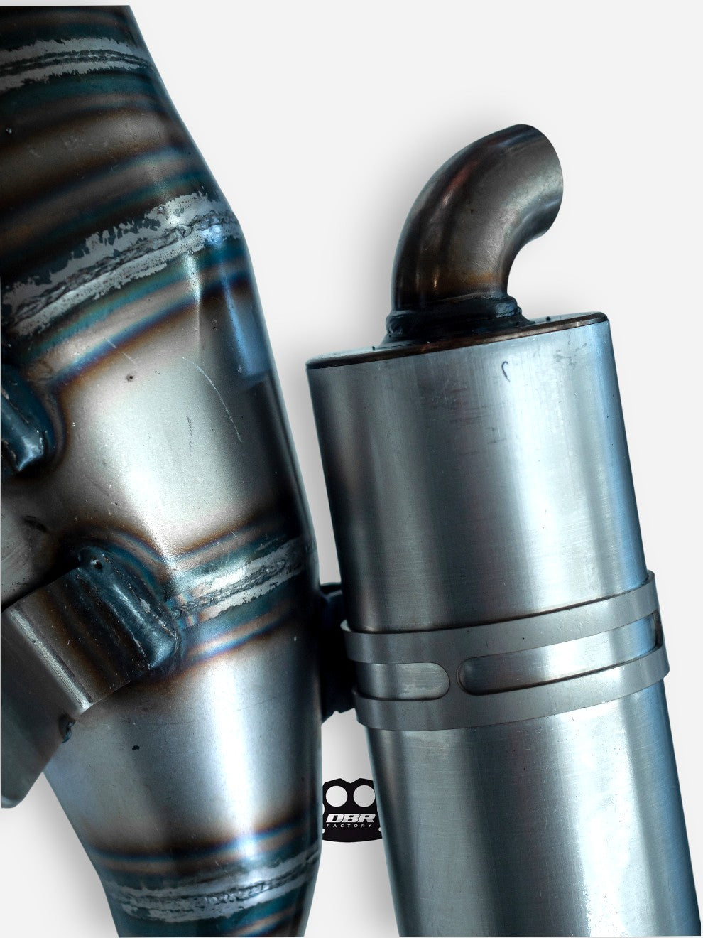 Marmitta espansione racing DBR VIPER per Vespa 50 - 90 - Special L N R - 125 Primavera ET3